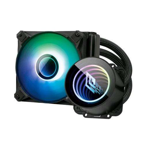 NOUA SIBERUS PRO 120 ARGB DISSIPATORE A LIQUIDO PER CPU INTEL/AMD VENTOLA PWM RGB DA 120MM BLACK