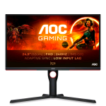 AOC G3 25G3ZM/BK GAMING 24.5" LED FULL HD W-LED 16:9 300 CDM 0,5 ms 3000:1 240Hz FREESYNC PREMIUM 2 x HDMI 1 x DISPLAYPORT NERO ROSSO