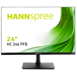 HANNSPREE HC246PFB 24" LED WUXGA 16:10 250 CDM 5 ms 1000:1 60Hz 1 x VGA 1 x HDMI 1  DISPLAYPORT 1920 x 1200 NERO