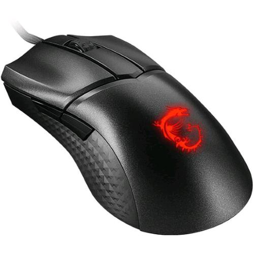 MSI CLUTCH GM31 MOUSE GAMING  LIGHTWEIGHT USB 12.000DPI 6 PULSANTI LUCE RGB BLACK