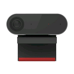 LENOVO 40CLTSCAM1 THINK SMART WEBCAM 4K 60 FPS DOPPIO MICROFONO RILEVAMENTO VOLTO USB-C NERO GRIGIO