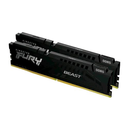 KINGSTON FURY BEAST BLACK 64GB 2 x 32GB DDR5 6.000MHz CL 36 DIMM