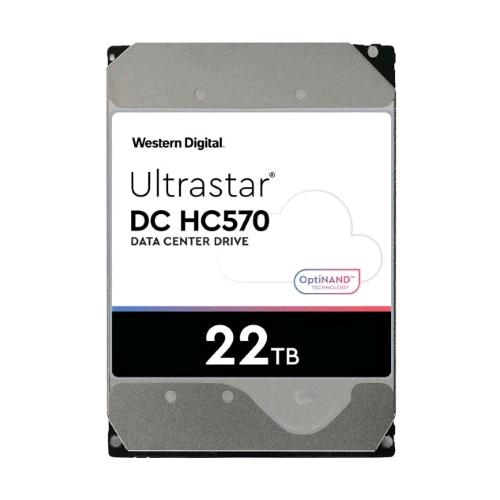 WESTERN DIGITAL ULTRASTAR DC HC570 HDD INTERNO 22.000GB INTERFACCIA SATA III FORMATO 3.5" 7.200 RPM