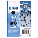 EPSON 27 CARTUCCIA INK NERO 6.2 ML BLISTER CON ALLARME PER WorkForce WF-3620DWF, WF-3640DTWF, WF-7110DTW, WF-7610DWF, WF-7620, WF-7620DTWF 