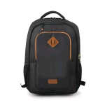 URBAN FACTORY CYCLEE ECO ZAINO PER NOTEBOOK DA 14" IN POLIESTERE RICICLATO 3 SCOMPARTI NERO