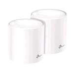 TP-LINK DECO X60 SISTEMA MESH WI-FI 6 DUAL BAND AX3000 1xPORTA LAN 1xPORTA GIGABIT ETHERNET 2PZ BIANCO