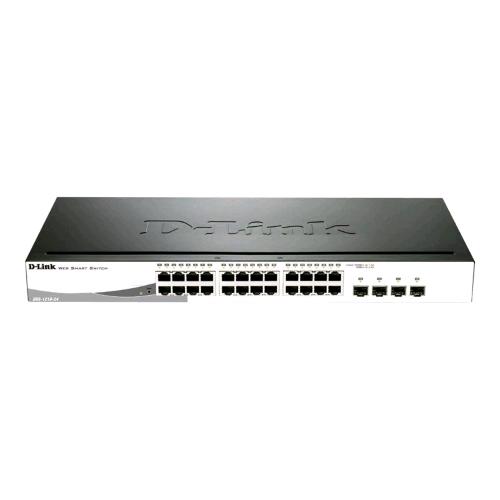 D-LINK DGS-1210-24 SWITCH GESTITO L2 20 x RJ-45 10/100/1000 + 4 SFP+ 10GbE