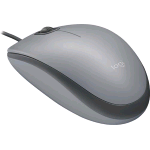 LOGITECH M110 SILENT MOUSE OTTICO USB-A AMBIDESTRO 3 PULSANTI 1.000 DPI MID GRAY