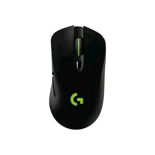 LOGITECH G703 LIGHTSPEED MOUSE OTTICO GAMING WIRELESS RGB SENSORE HERO 25K 6 PULSANTI PROGRAMMABILI NERO
