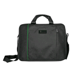 TECHMADE TM-PCBAG-BKG BORSA IN NYLON PER NOTEBOOK FINO A 15.6" BLACK/GREEN