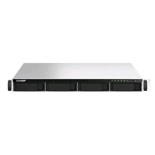 QNAP TS-464U-RP NAS CHASSIS RACK 1U CELERON N595 2.9GHz RAM 8GB-4 BAY HDD/SSD 2.5"/3.5"-LAN 10/100/1000/2500 Mbps COLORE NERO