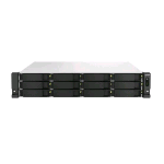 QNAP TS-H1887XU-RP NAS CHASSIS RACK 2U INTEL XEON E-2334 3.4GHz RAM 16GB-18 BAY HDD/SSD 2.5"/3.5"-LAN 100/1000/2500 Mbps-COLORE NERO