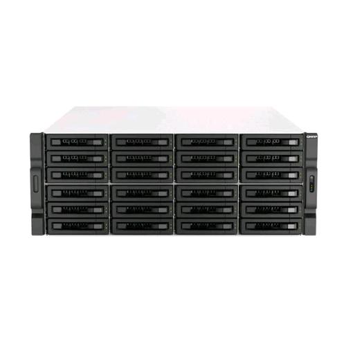 QNAP TS-H3087XU-RP NAS CHASSIS RACK 4U INTEL XEON E-2378 2.6GHz RAM 64GB-30 BAY HDD/SSD 2.5"/3.5"-LAN 100/1000/2500 Mbps COLORE NERO