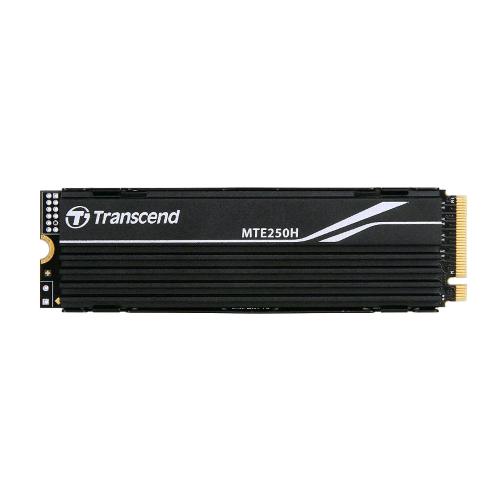 TRANSCEND TS1TMTE250H SSD M.2 1.000GB 2280 NVMe GEN4 3D TLC DISSIPATORE DI CALORE INTEGRATO NERO