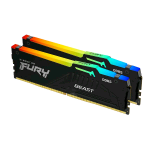 KINGSTON FURY BEAST RGB KIT MEMORIA RAM 2x8GB 16GB TOTALI 5.600 MHz TECNOLOGIA DDR5TIPOLOGIA DIMM CL36