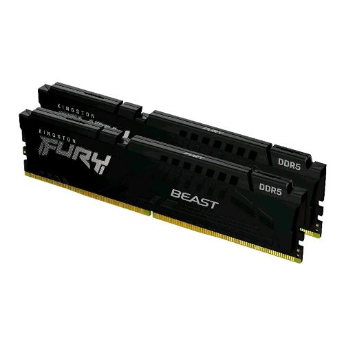 KINGSTON FURY BEST KIT MEMORIA RAM 2x8GB 16GB TOTALI 5.200 MHz TECNOLOGIA DDR5 TIPOLOGIA DIMM 288-PIN CL36 BLACK