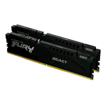 KINGSTON FURY BEAST KIT MEMORIA RAM 2x8GB 16GB TOTALI 5.600 MHz TECNOLOGIA DDR5 TIPOLOGIA DIMM 288-PIN CL36 NERO