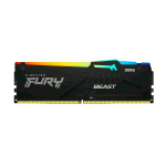 KINGSTON FURY BEAST RGB MEMORIA RAM 1x32GB 6.000 MHz TECNOLOGIA DDR5 TIPOLOGIA DIMM 288-PINCL36 DIMM BLACK