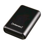 INTENSO A10000  POWERBANK 10.000 mAh 1xUSB-C 1xUSB-A ALLUMINUIUM NERO