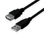 IGLOO PROLUNGA USB 2.0 MASCHIO/FEMMINA 1.8 MT BLACK