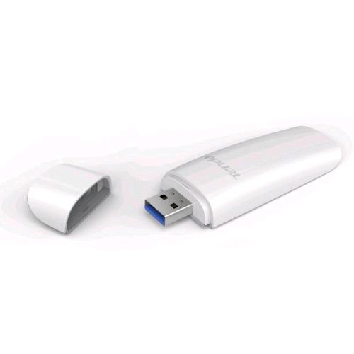 TENDA U18 ADATTATORE DI RETE USB 3.0 DUAL BAND AX1800 Wi-Fi 6 1201/MBPS BIANCO