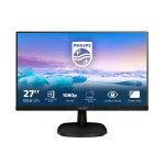 PHILIPS 273V7QJAB V LINE 27" LED IPS FULL HD 16:9 75Hz 4MS CONTRASTO 1.000:1 VGA HDMI DISPLAY PORT ALTOPARLANTI INCORPORATI NERO 