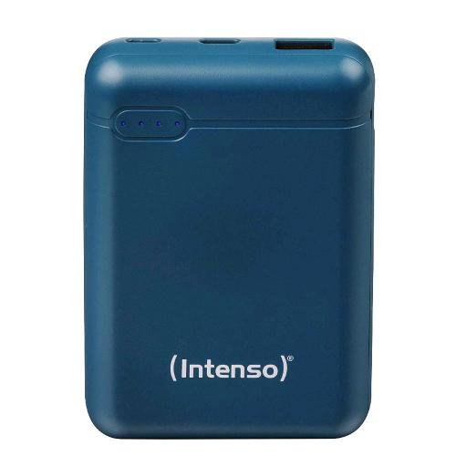 INTENSO XS10000 POWER BANK 10.000 MAH 1xUSB A 1xUSB-C 1xMICRO-USB VERDE PETROLIO 