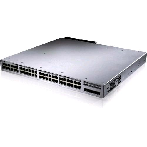 CISCO CATALYST C9300L-48P-4X-A NETWORK ADVANTAGE SWITCH GESTITO L3 48 x 10/100/1000 (PoE+) + 4 x 10 Gigabit SFP+ (uplink) PoE+ (505 W) MONTABILE SU RACK