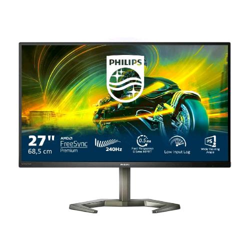 PHILIPS MOMENTUM 27M1N5200PA/00 GAMING 27" LED IPS FULL HD 16:9 240Hz 4MS CONTRASTO 1.000:1 FREESYNC PREMIUM HUB USB HDMI DISPLAYPORT ALTOPARLANTI INCORPORATI NERO 