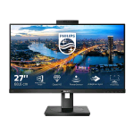 PHILIPS 275B1H/00 B-LINE 27" LED IPS 2K WEBCAM 16:9 75Hz 4MS CONTRASTO 1.000:1 HUB USB VGA DVI-D HDMI DISPLAYPORT ALTOPARLANTI INCORPORATI NERO