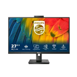 PHILIPS 27B1U5601H/00 27" LED IPS 2K ULTRA HD WEBCAM 16:9 75Hz 4MS CONTRASTO 1.000:1 HUB USB HDMI SISPLAYPORT USB-C 100W ALTOPARLANTI INCORPORATI NERO