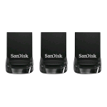 SANDISK ULTRA FIT CHIAVETTA USB 32GB USB 3.1 NERO CONF 3 Pz.