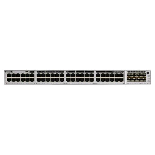 CISCO CATALYST C9300-48P-E SWITCH GESTITO L3 48 x 10/100/1000 (PoE+ 437 W) MONTABILE SU RACK