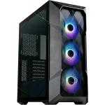 COOLER MASTER MASTERBOX TD500 MESH V2 CABINET GAMING MID TOWER SIDE PANEL MICRO-ATX MINI-ITX ATX BLACK