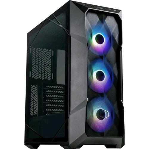 COOLER MASTER MASTERBOX TD500 MESH V2 CABINET GAMING MID TOWER SIDE PANEL MICRO-ATX MINI-ITX ATX BLACK