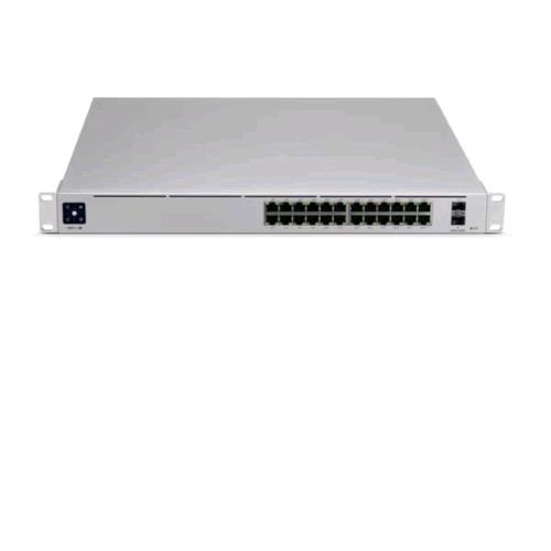 UBIQUITI UNIFI PRO USW-PRO-24-POE-EU SWITCH GESTITO L3 24 PORTE PoE GIGABIT 16 x PoE+ 8 x PoE++ 2 x SFP+ 10G 