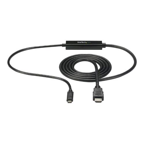 STARTECH CAVO CONVERTITORE ADATTATORE DA USB-C A HDMI 4K 2 MT BLACK