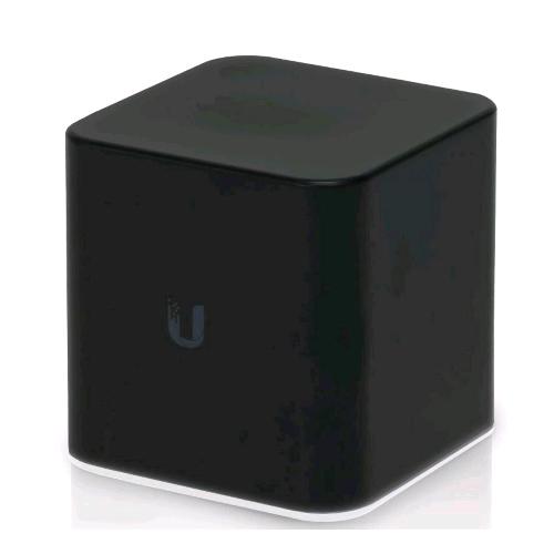 UBIQUITI AIRCUBE ACCES POINT ISP WI-FI DESIGN COMPATTO E PASSTHROUGH POE 24V INTEGRATO PORTE FAST ETHERNET 10/100 NERO