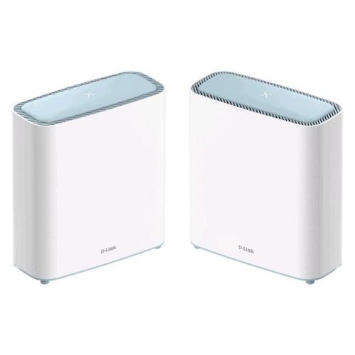 D-LINK M32-2 EAGLE PRO AI AX3200 SISTEMA MESH CON OTTIMIZZATORE WI-FI 6 DUAL BAND DEL TRAFFICO CON AI PARENTAL CONTROL AI PORTE GIGABIT MU-MIMO 1024 QAM OFDMA WPA3 (2 DISPOSITIVI)