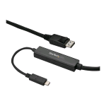 STARTECH CAVO ADATTATORE DA USB-C A DISPLAYPORT 4K 60Hz COMPATIBILE CON THUNDERBOLT 3 3 MT NERO