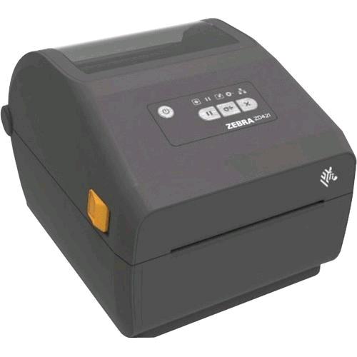 ZEBRA ZD421d STAMPANTE PER ETICHETTE TERMICO DIRETTO RULLO (10,8 cm) 203 dpi FINO A 152 mm/sec BLUETOOTH 5.0 USB 2.0 LAN HOST USB