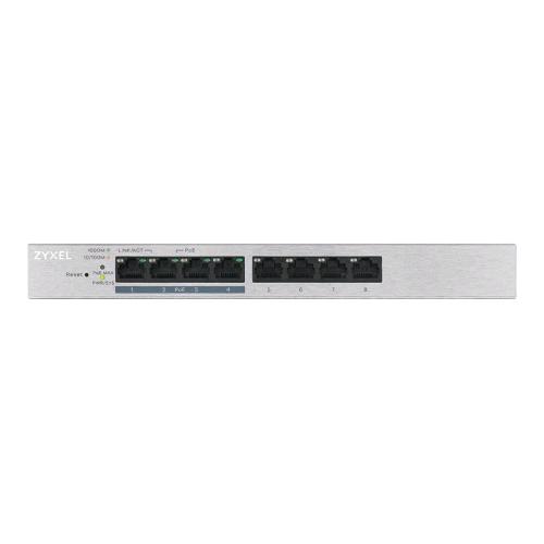 ZYXEL GS1200-8HP v2 SWITCH GESTITO 4 x 10/100/1000 + 4 x 10/100/1000 (PoE+) PoE+ (60 W)