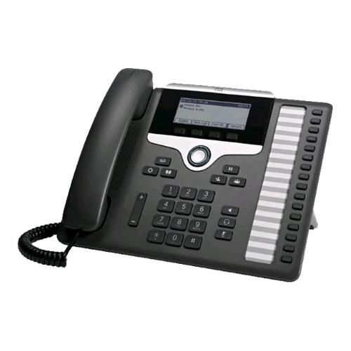 CISCO IP PHONE 7861 TELEFONO VOIP SIP, SRTP 16 LINEE SCHERMO 3.5" 2 x Ethernet 10Base-T/100Base-TX