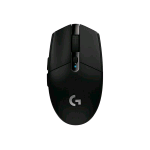 LOGITECH G305 LIGHTSPEED MOUSE GAMING WIRELESS SENSORE 12K HERO 12.000 DPI DESIGN LEGGERO 6 PULSANTI PROGRAMMABILI BATTERIA 250 ORE MEMORIA INTEGRATA BLACK 