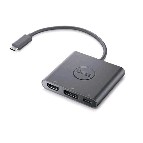 DELL ADATTATORE DA USB-C A HDMI-DISPLAYPORT CON PASS-THROUGH DI ALIMENTAZIONE