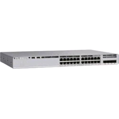 CISCO CATALYST 9300 L SWITCH GESTIO L2/L3 24 x 10/100/1000 + 4 x Gigabit SFP (uplink) MONTABILE SU RACK