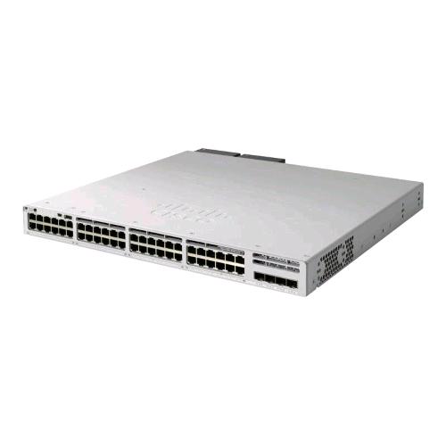 CISCO CATALYST 9300 L SWITCH GESTIO L2/L3 48 x 10/100/1000 (PoE+) + 4 x 10 Gigabit SFP+ (uplink) PoE+ (505 W) MONTABILE SU RACK