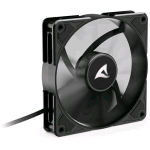 SHARKOON SILENTSTORM BW120 PWM VENTOLA 120 mm 1.400 rpm 28db NERO
