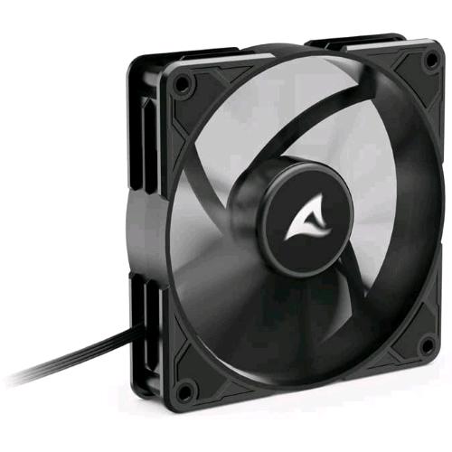SHARKOON SILENTSTORM BW120 PWM VENTOLA 120 mm 1.400 rpm 28db NERO