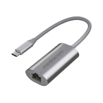 MEDIACOM MD-C323 ADATTATORE DA USB-C A GIGABIT ETHERNET IN ALLUMINIO